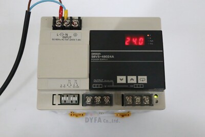 OMRON used S8VS-48024A DC24V 20A POWER SUPPLY Working well ELEC-I-1088=8F24