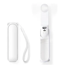 New 3 IN 1 Outdoor Handheld Mini Fan with Power Bank for Travel Summer Birthday