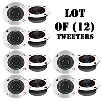 Lot Of (12) Pyle Pdbt19 3.75 Aluminum Bullet Titanium Horn Tweeters 150w Rms on sale Lot Of (12) Pyle Pdbt19 3.75 Aluminum Bullet Titanium Horn Tweeters 150w Rms on sale