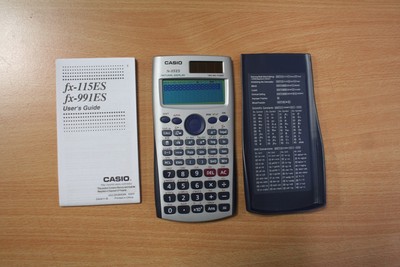 Casio FX-115ES Scientific Calculator Silver | eBay