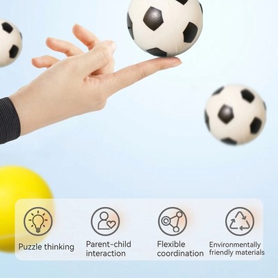 Hand Ball Wrist Fitness Balls Sponge Rubber Ball Outdoor Sports Bouncy Balls _cn