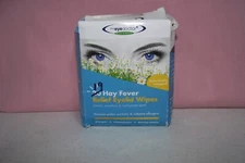 The Eye Doctor 19 Hay Fever Relief Eyelid Wipes Individually Wrapped NEW in Box