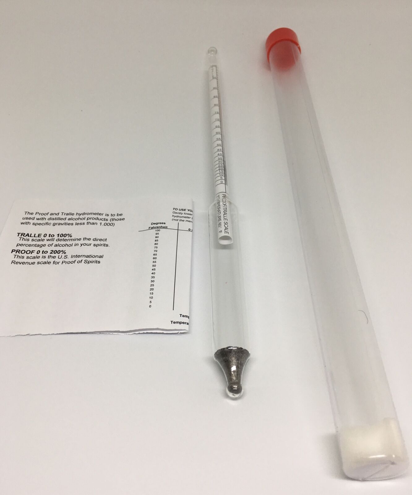 Hydrometer Chart For Alcohol