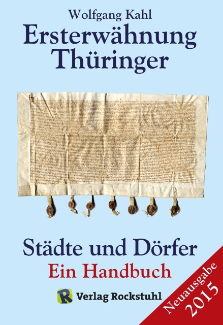 Thumbnail - Ersterwähnung Thüringer Städte Und Dörfer - Ein Handbuch - Ausgabe