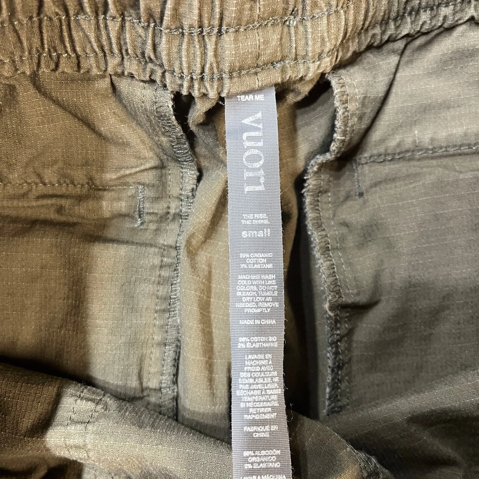 vuori ripstop casual hiking outdoor drawstring jogger pants