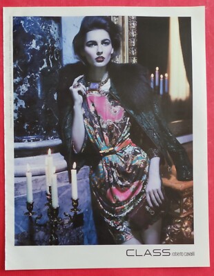 Pressewerbung: Kleidung Mode CLASS Roberto CAVALLI 2012