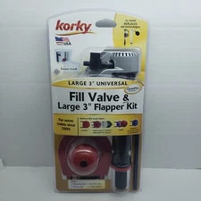 Lavelle Large 3" Korky Universal Fill Valve & Flapper Kit    #830MP