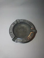 Rare Vtg LIBERTY FOUNDRY CO. ST.LOUIS.STEEL MILL Advertising Cast Iron Ashtray. 