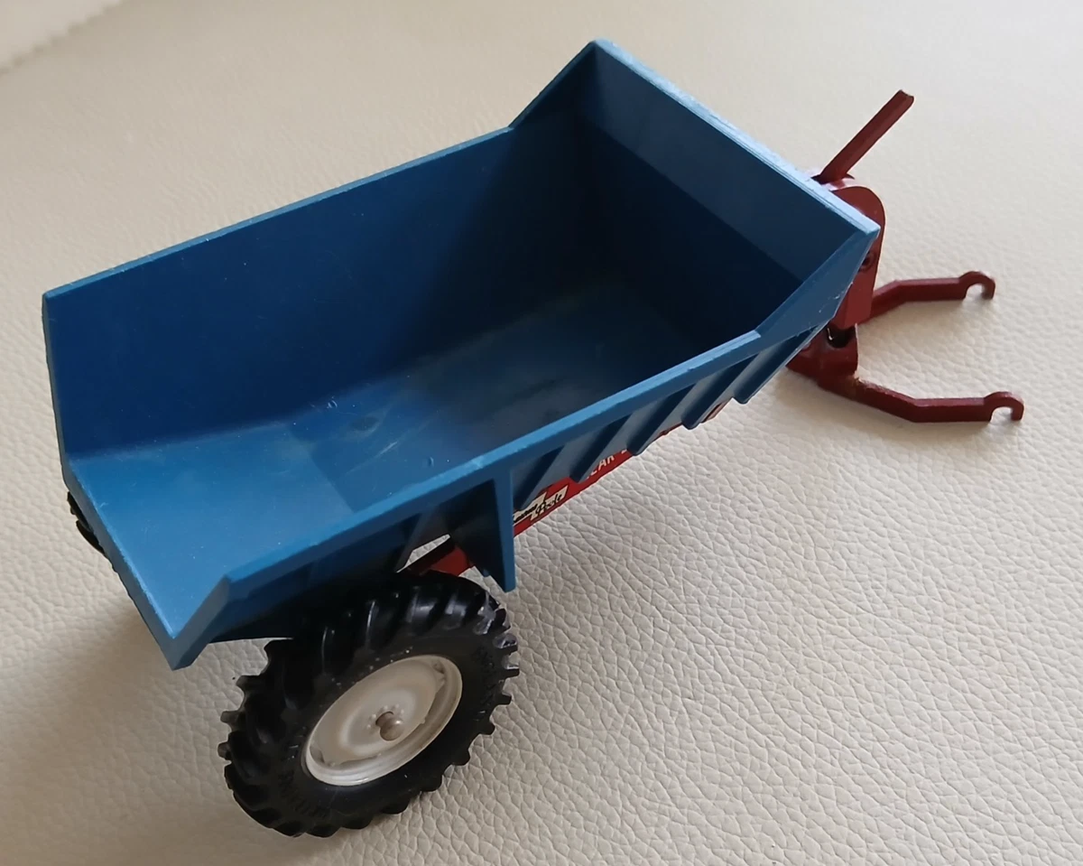 Remorque ferme à benne basculante tracteur Shawnee Poole vintage 1970's Britains
