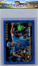 2024 Topps Update #US87 Hoby Milner Blue Holofoil #/999