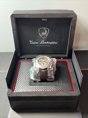 Tonino Lamborghini Herrenuhr Wheels Chronograph - Silver - 3990-1