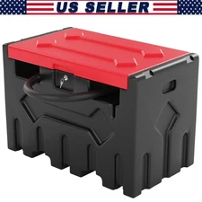 52 Gallon Diesel Fuel Tank with 12V Electric Transfer Pump ,Portable Diesel Tank