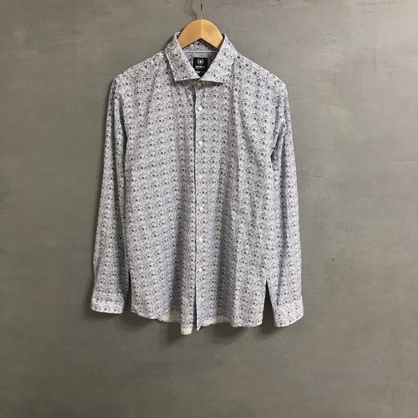 Men Strellson Shirt Multicolor Cotton 42 / XL / 50