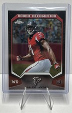 JULIO JONES 2011 Topps Chrome Rookie Recognition CARD#RRJJ Falcons. rookie card picture