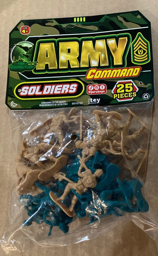Neu JA-RU Vietnam Kunststoff hellbraun und grün 2" Armee Männer Soldaten Figuren 25 Stck. - Bild 1 von 5