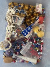 Assorted Craft Beads  Charms Grab Bag   Jewelry Making Lot