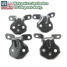 Front Door Hinge Upper Lower Pair Fit Mazda Familia 323 5-door Hatchback 1986-89