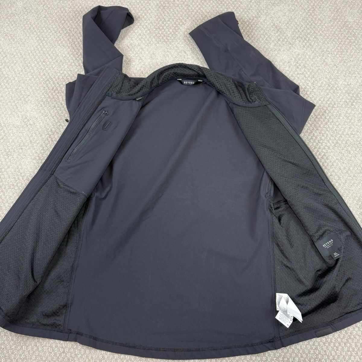 Beyond Clothing Testa L5 Cold Softshell Jacket Black Men's Sz XL