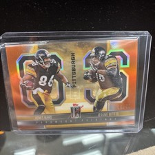 HINES WARD / JEROME BETTIS /50 PARAMOUNT PAIRINGS - 2025 TOPPS SIGNATURE #PP-9