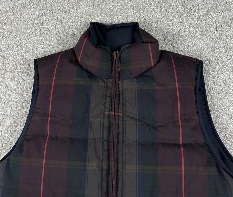 Colete Lauren Ralph Lauren Feminino Grande Reversível Tampão Zíper Completo - Imagem 2 de 4