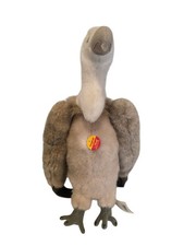 1995 Steiff Studio Vulture Geier Plush Stuffed Animal 505096 18&rdquo; NWT Germany