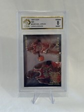 1993-94 Fleer NBA Living Legends #4 Michael Jordan CGA 8 NM/MT