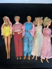 lot 5 Vintage  70s Ken, Barbie, & Starr dolls