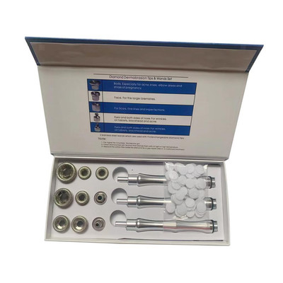 9 Tipps 3 Zauberstäbe Baumwollfilter Diamant Mikrodermabrasion Dermabrasion