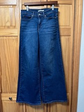 Womens 318 Shaping Wide Leg Jeans
