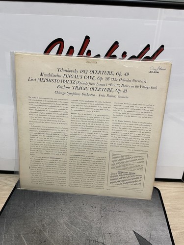 Living Stereo Tchaiko:1812 Overture RCA Victor - Picture 2 of 2