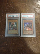 Yugioh Psa10 1st Ed. Set  Hino-Kagu-tsuchi + Yamata Dragon Legacy Of Darkness.