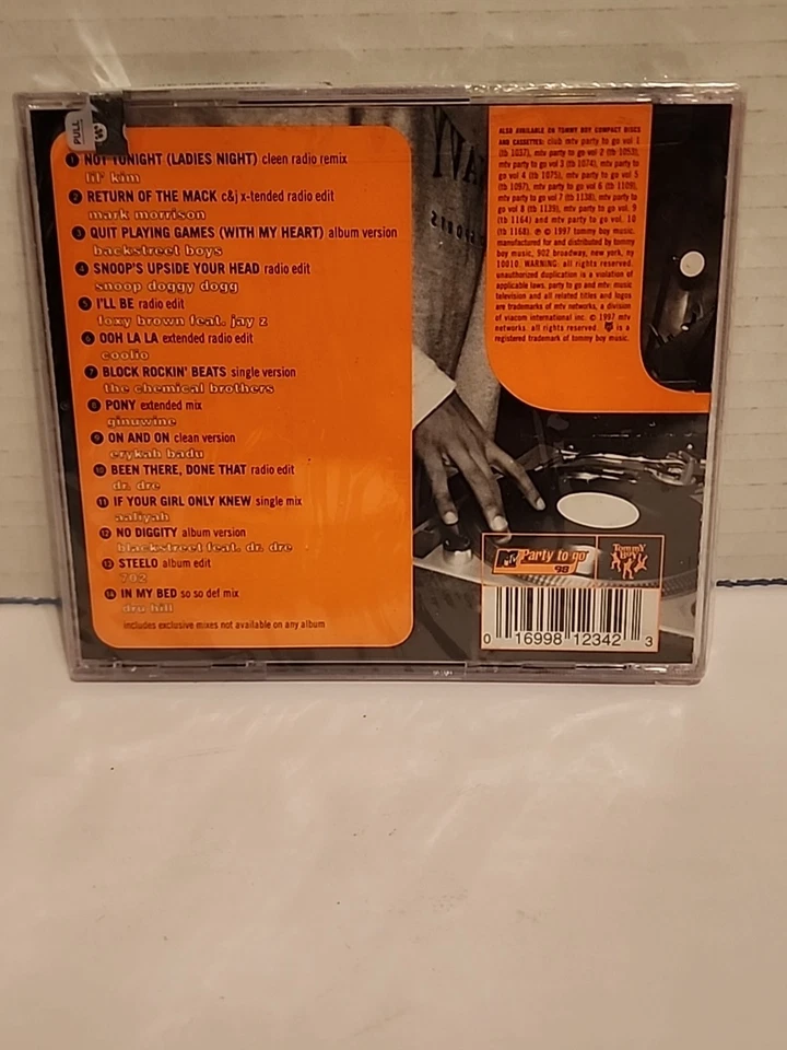 MTV Party to Go 98 by Various (CD, 1997) Foto 2 de 3