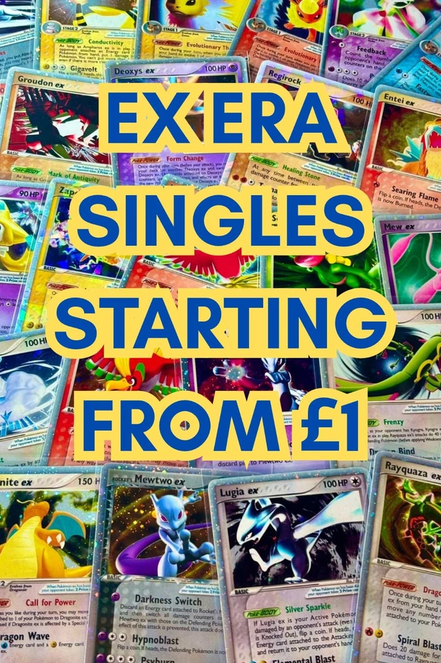 £1 STARTS ⚡ BIG Vintage Pokémon Holos & MORE