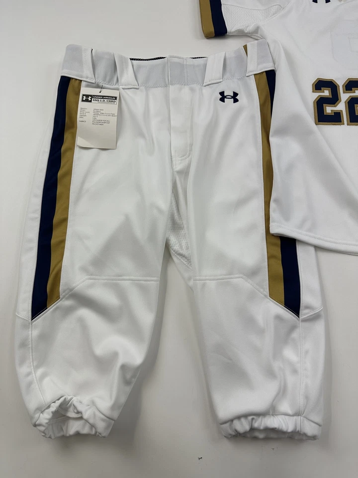 圣母院格斗爱尔兰棒球球衣裤子套装男式大号NCAA比赛日202 — 第 2/4 张图片