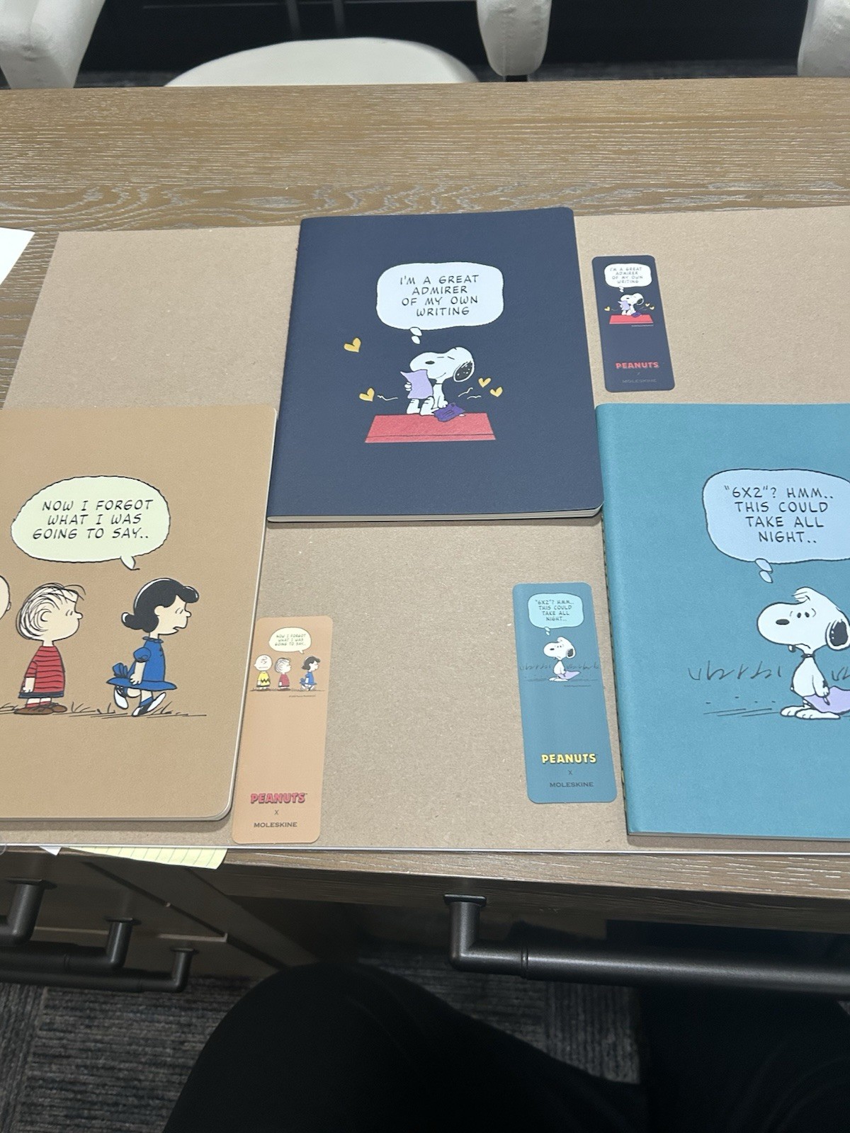 Moleskine Cahier Journals Set of 3 Peanuts Journals