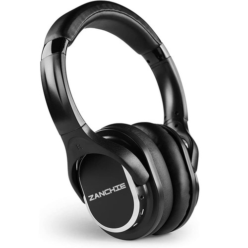 ZANCHIE Wireless RF Headphones for TV Watching Over-Ear Stereo Headsets for H