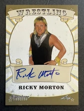 2016 Leaf Wrestling Signature Series Ricky Morton Auto #69 Rock N Roll WWE WWF