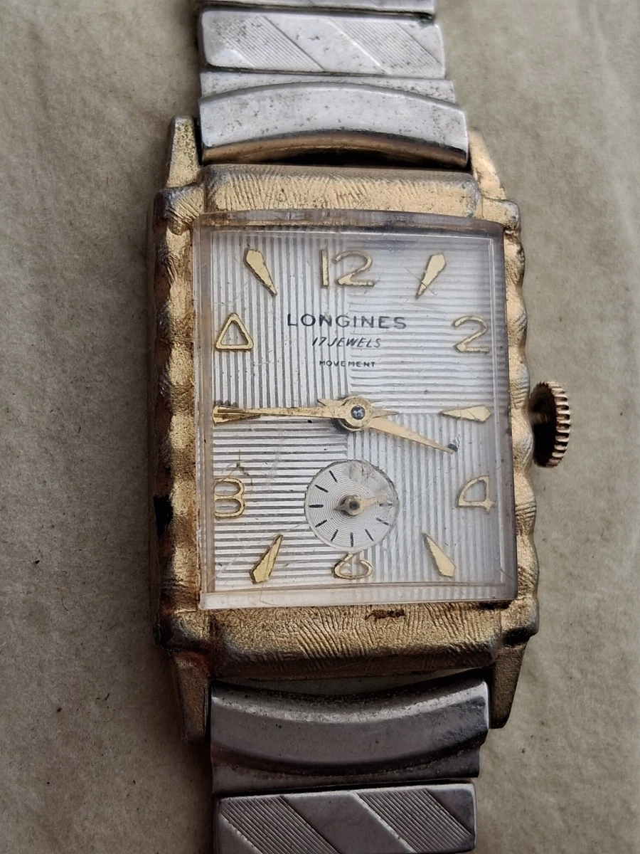 Longines Mechanical (Manual) Rectangle Wristwatches for sale | eBay