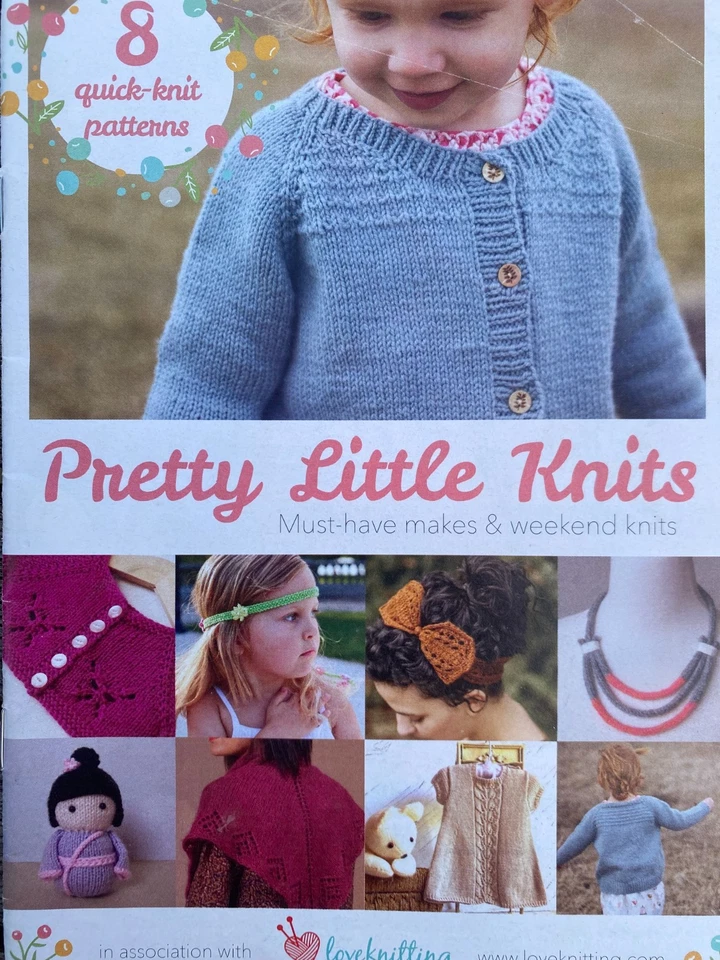 4 Baby Pattern Booklets Sheep Collection, EcoBaby, Pretty Little & Beautiful - Image 3 of 4