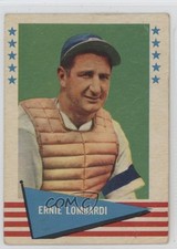 1961 Fleer Baseball Greats Ernie Lombardi #55 HOF 15wb