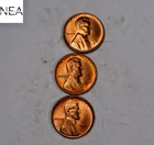 1946-D+1951-D+1952-D Lincoln Wheat Penny Cent Lot/Set ~ Gem BU Red ~ ZWL12