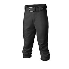Easton Youth X-Small Pro Pull-Up Baseball Pants 20"-22", Black YXS