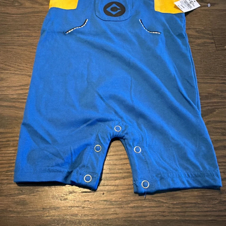 Universal Studios Despicable Me Minion Disfraz Una Pieza Talla 24 Meses Nuevo Foto 4 de 4