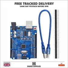 UNO R3 Development Board with USB Cable Arduino Compatible ATmega328P CH340G