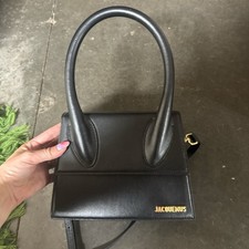 JACQUEMUS Black Les Classiques 'Le grand Chiquito' Bag