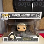Funko Pop! Game of Thrones Daenerys Targaryen (Dragonstone Throne) #63 NO ARM.