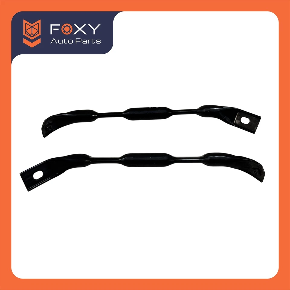 07–13 Juego de varillas de refuerzo de parachoques delantero izquierdo derecho BMW X5 E70 X6 E71 OEM 031324 Foto 4 de 4