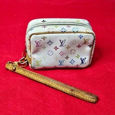 Louis Vuitton Tors Wapiti Pouch White, Multicolor M58033