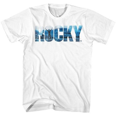 Rocky - Blau - Kurzärmelig - Erwachsene - T-Shirt