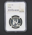 1960 FRANKLIN HALF NGC PF 65